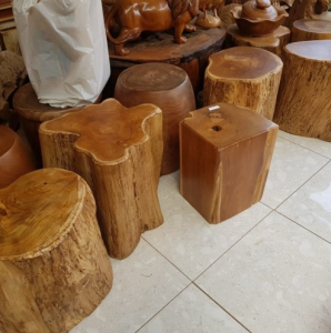 Bangku Akar Kayu Jati